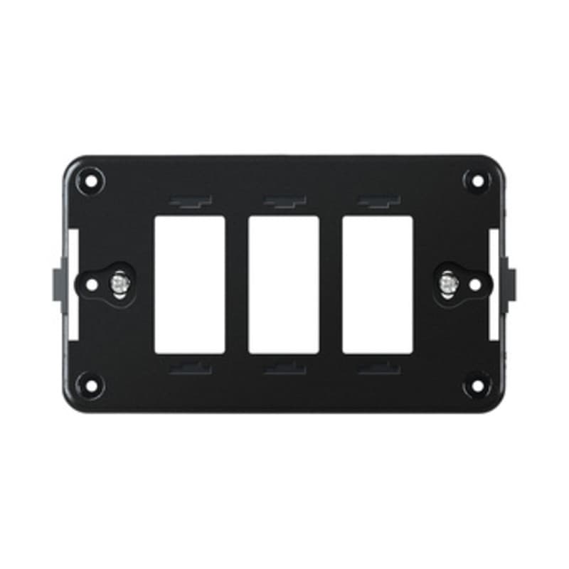 Tondo Ecl 99 Tp Supporto 3 Moduli Universale Elettrocanali 30 Pezzi - 2
