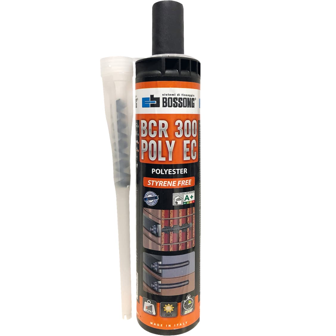 Ancorante Chim BCR300 Poly Ec 300 ml Bossong 15 Pezzi - 2