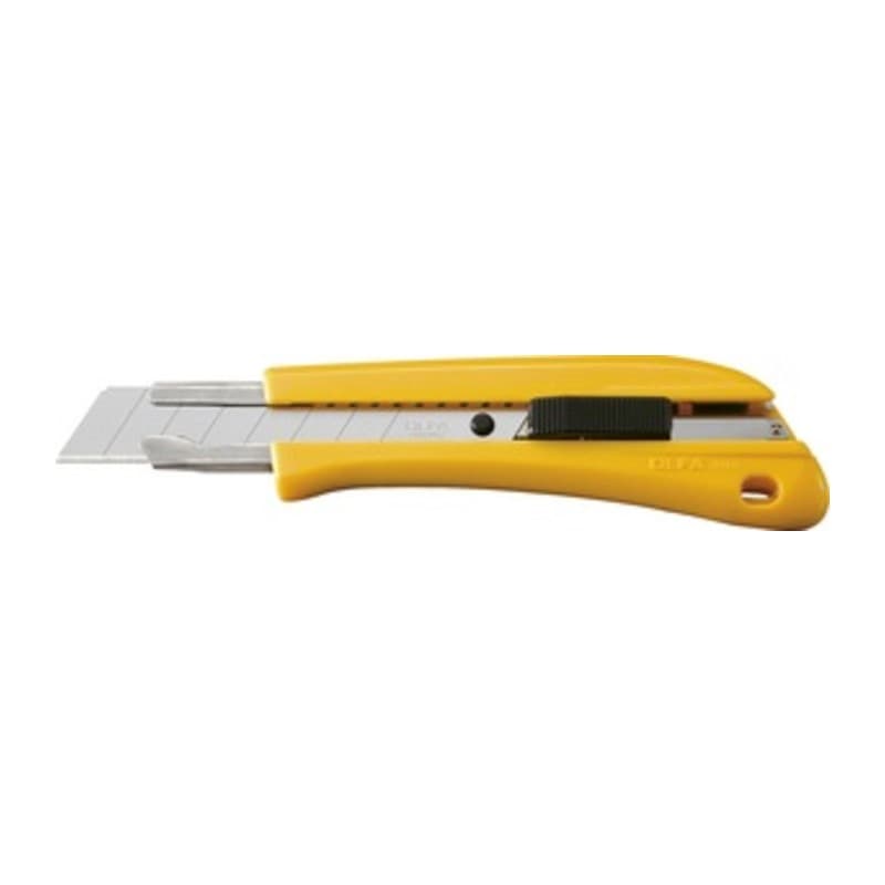 Olfa Cutter 18 mm ABS Bn al Cursore e Blocco 6 Pezzi - 2