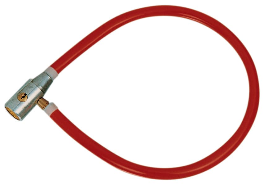 Lucchetto Ø 6 mm x 60 cm Laccio per Cicli con Matra Serrature 12 Pezzi - 2