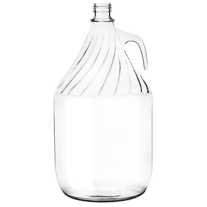 Damigiana Dama Vetro Nuda 5 l per Tappo a Vite 6 Pezzi - 2