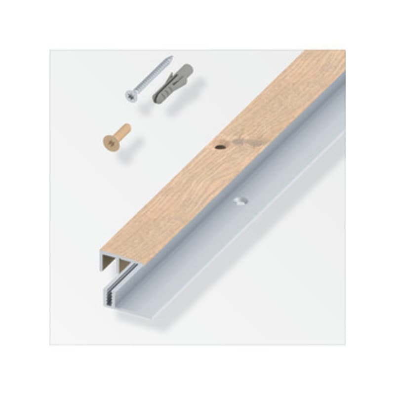 Raccordo Balcone per Parquet Rovere Beige 100 cm - 2