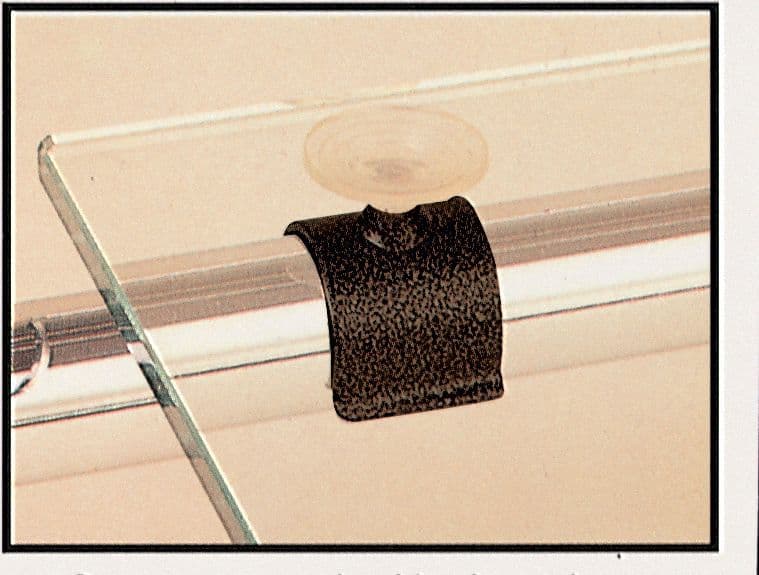 Ricambio Supporto con Vent. per Tubo Vern. NERO(FIG.7)** 10 Pezzi - 2