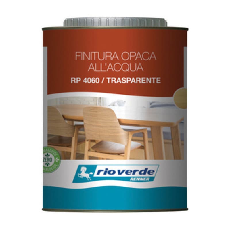 Rioverde Rp 4060 Finitura Opaca 0,750 l Trasparente 6 Pezzi - 2