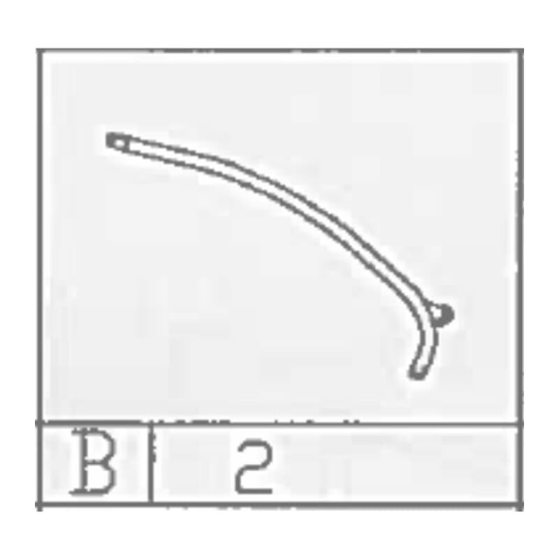 Ricambio Particolare B per Dondolo Sofa 3 Posti Sgancio Rapido - 2