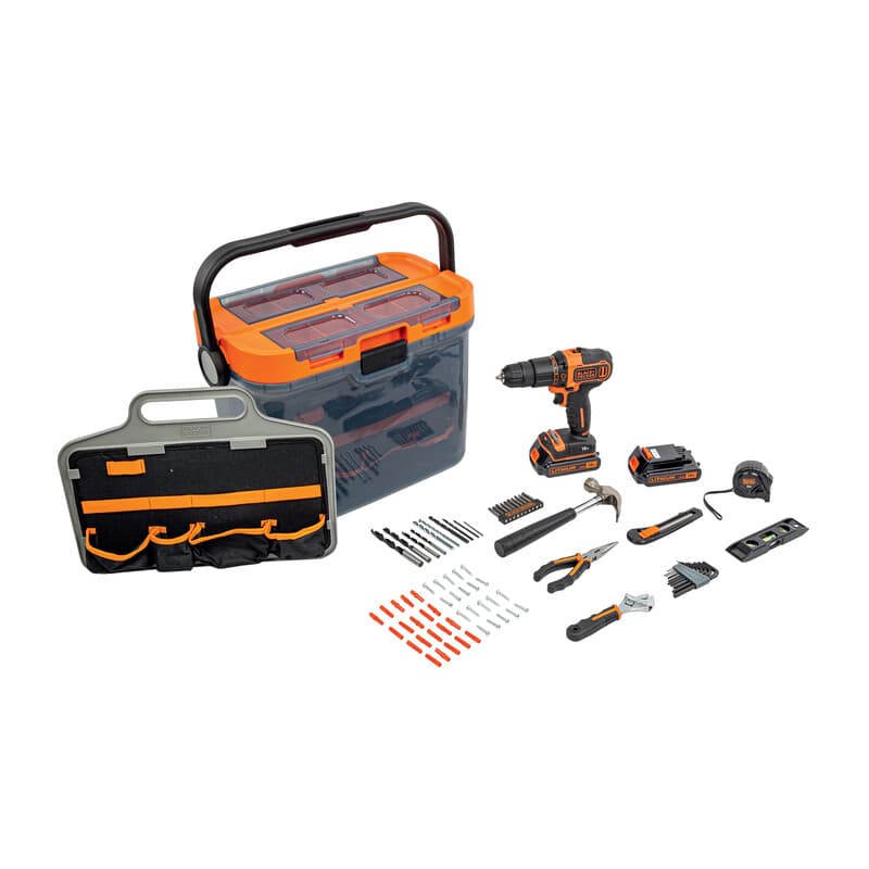 Trapano B e D 18VP 1,5AH BCKSB04 con 2 Batterie - 2