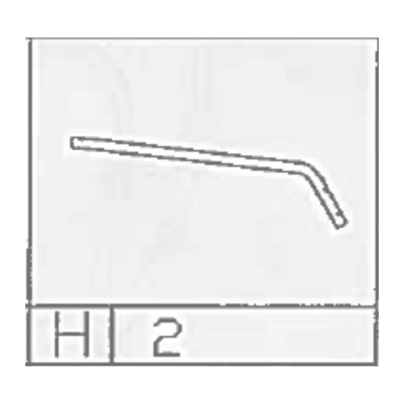 Ricambio Particolare H per Dondolo Sofa 3 Posti Sgancio Rapido - 2