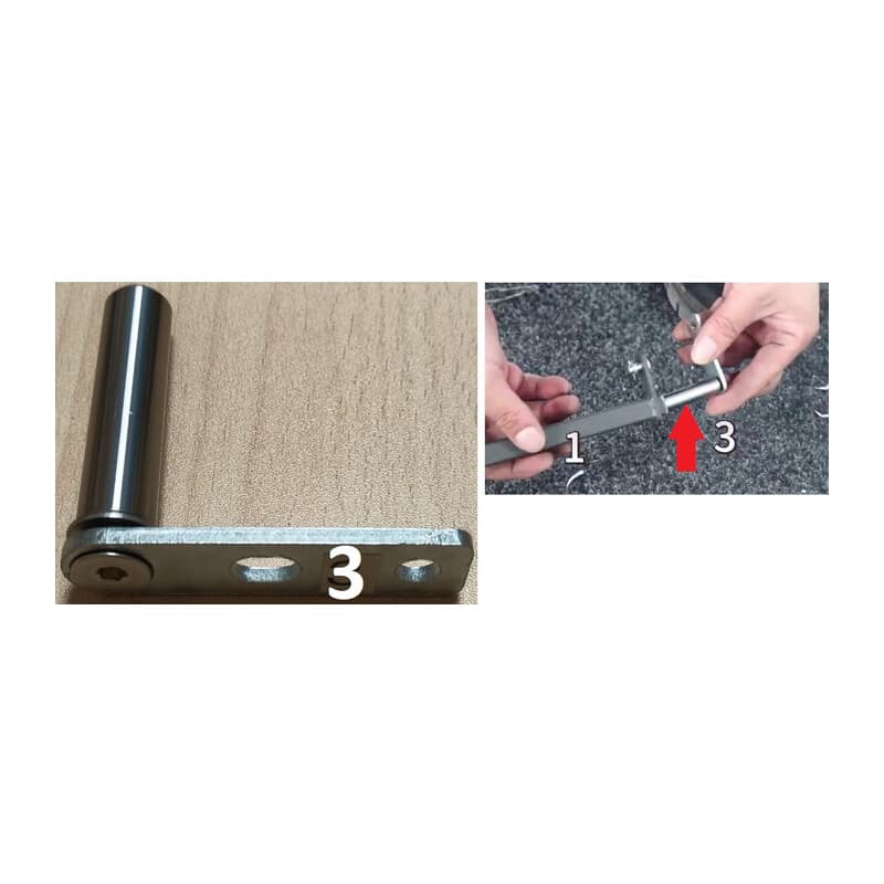 Ricambio Particolare NR.3 per Gazebo Pergola con Lamelle Orientabili 3 x 3 - 2