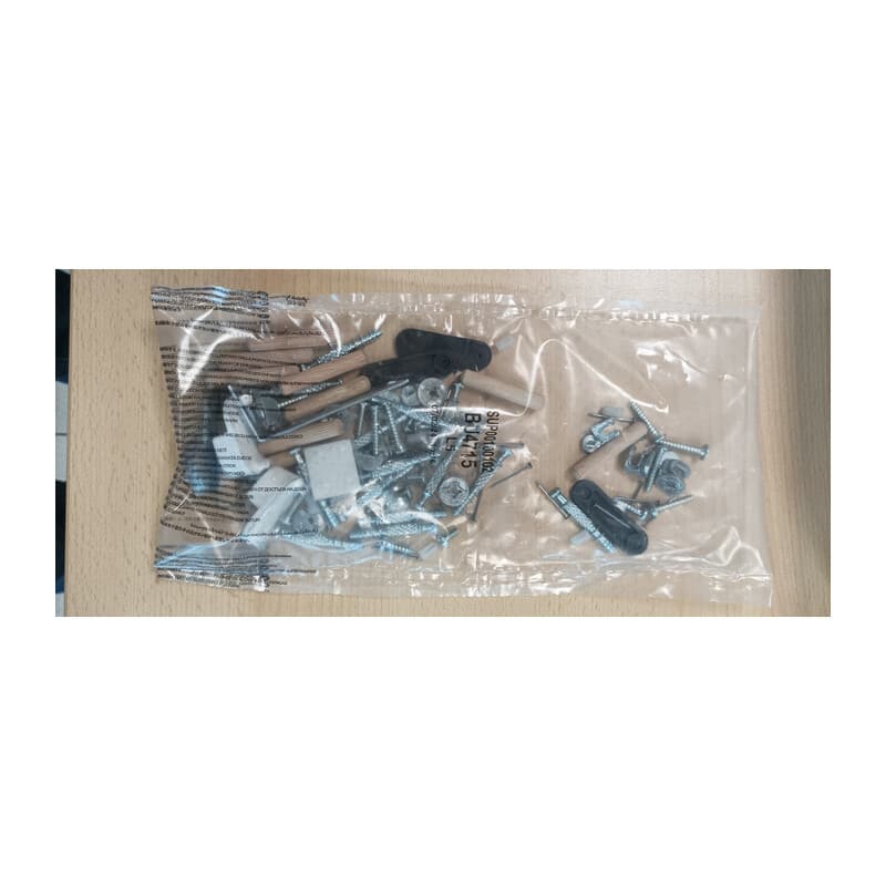 Kit Montaggio x Kit Armadio 2 Ante e 2 Cassetti 82 x 46 x 184,3 Bianco 1,0 - 2