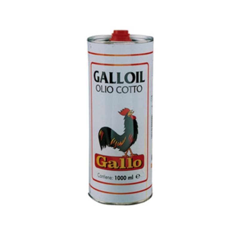 Olio di Lino Cotto Gallo da 5 l 4 Pezzi - 2