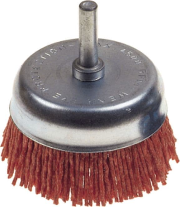 Spazzola a Tazza Nylon 70 mm Gr 80 497.35 Poggi - 2
