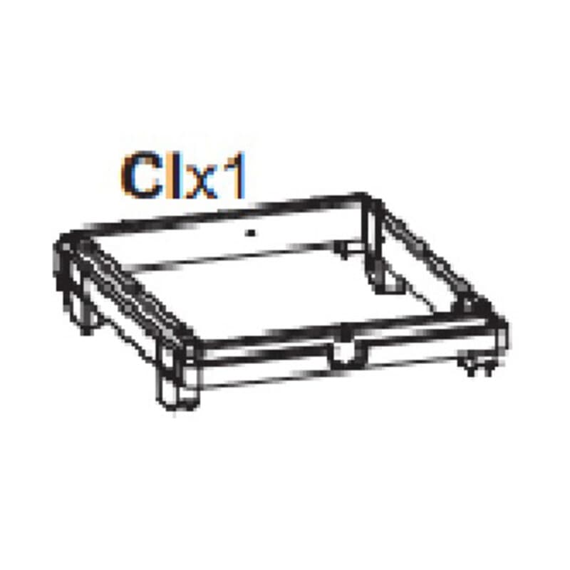 Cornice Cl x Pattumiera 1 Anta 34 x 39 x 88 cm ECOLINE1 Terry - 2