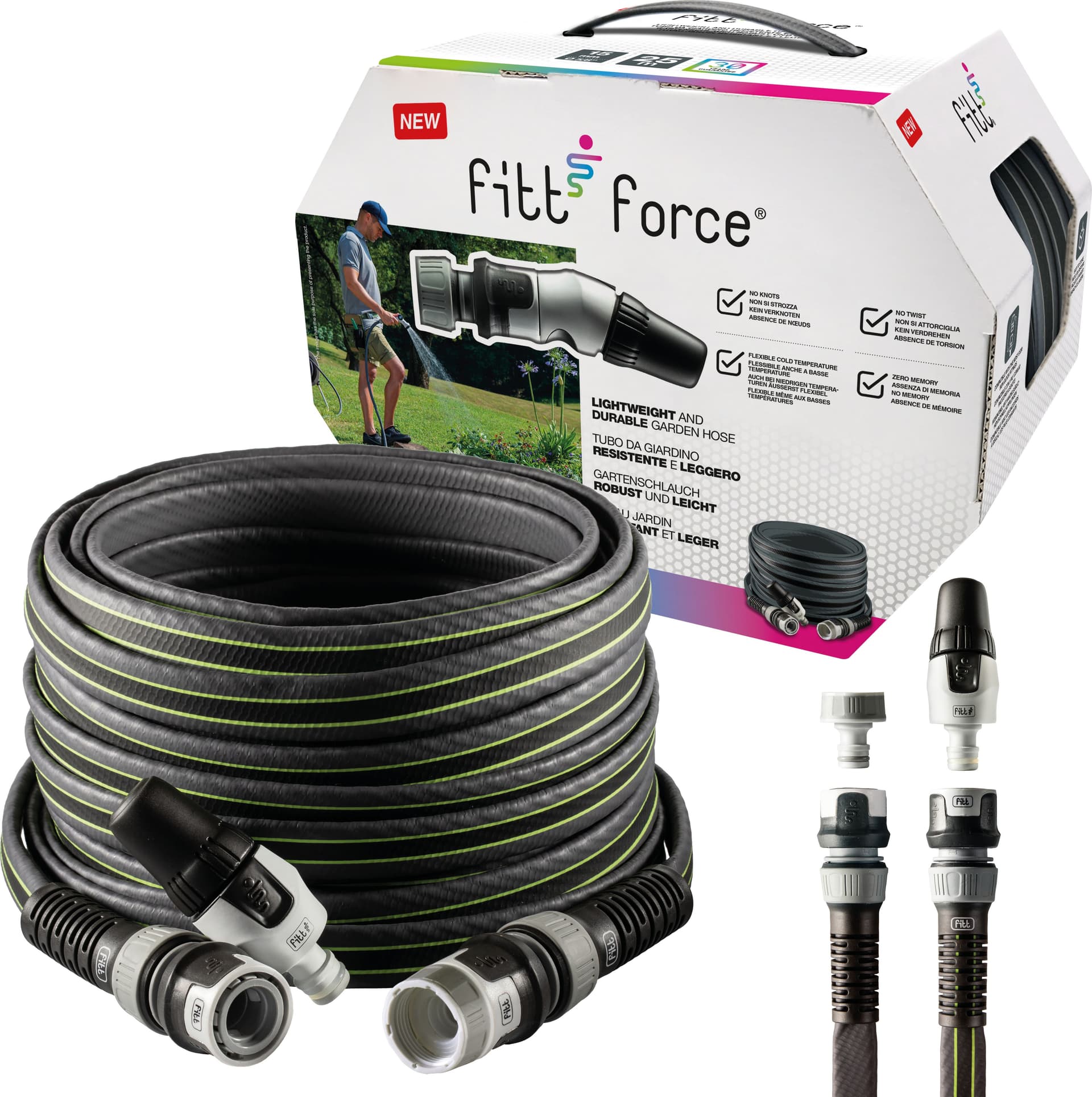 Tubo Force 5/8 x 15 m con Accessori Set - 2