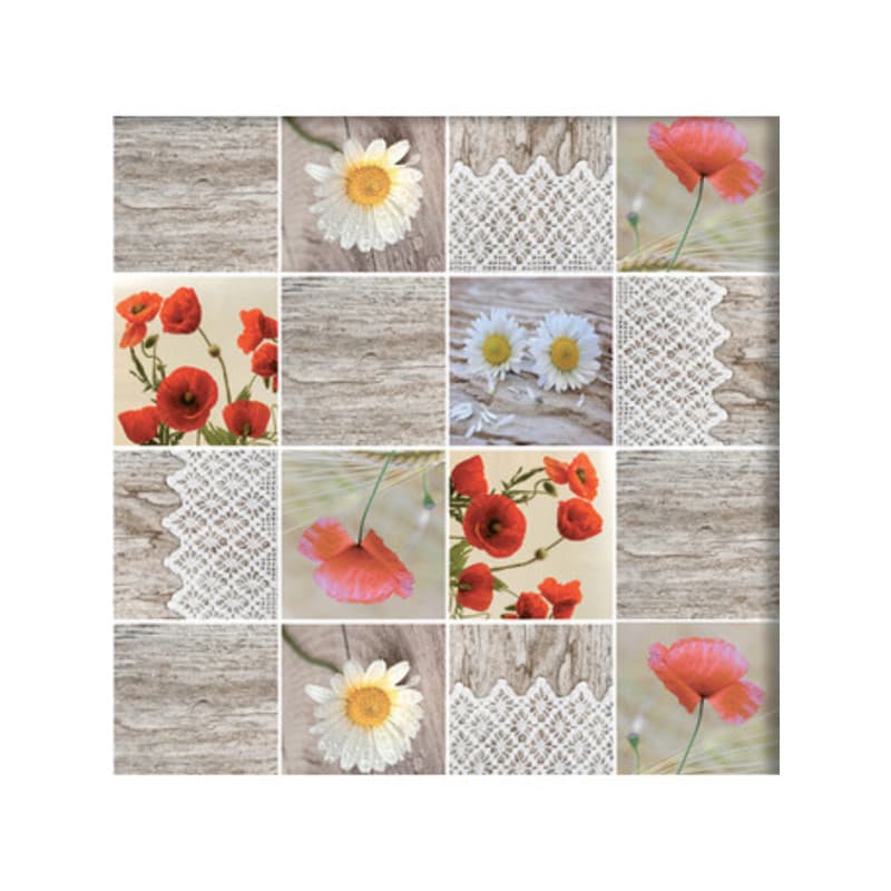 Tovagliato Fantasia Fiori Futura Dis. 511.1 H 140 cm 20,0 ml - 2