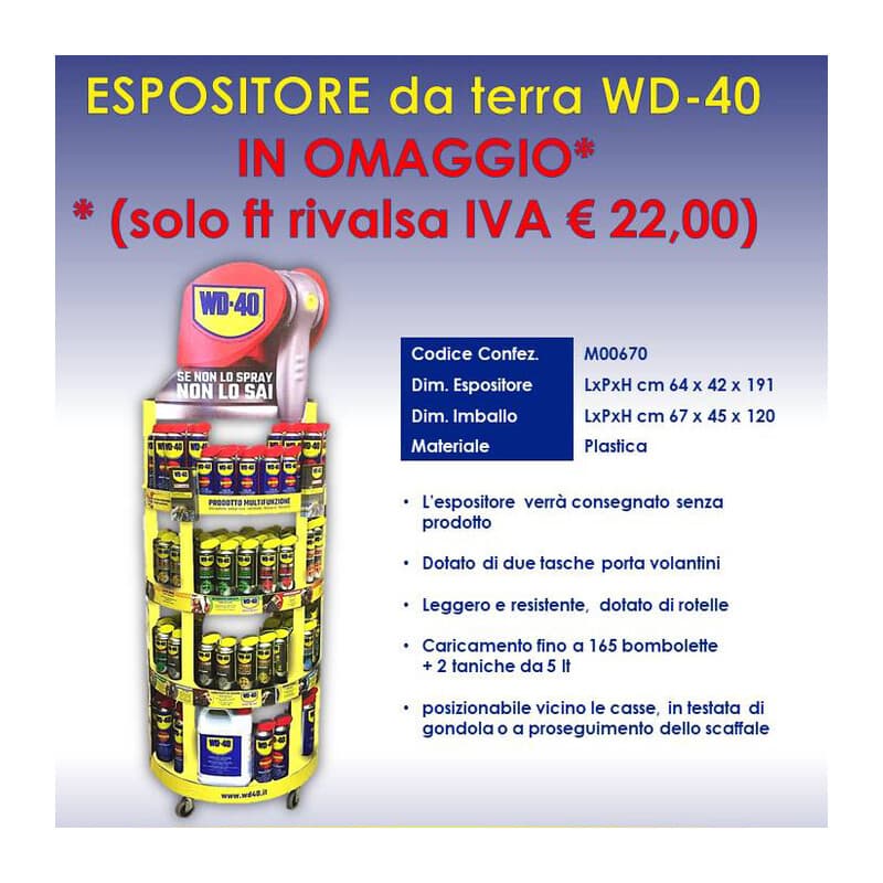 Pavimento WD40 Vuoto MD00670 Espositore a - 2