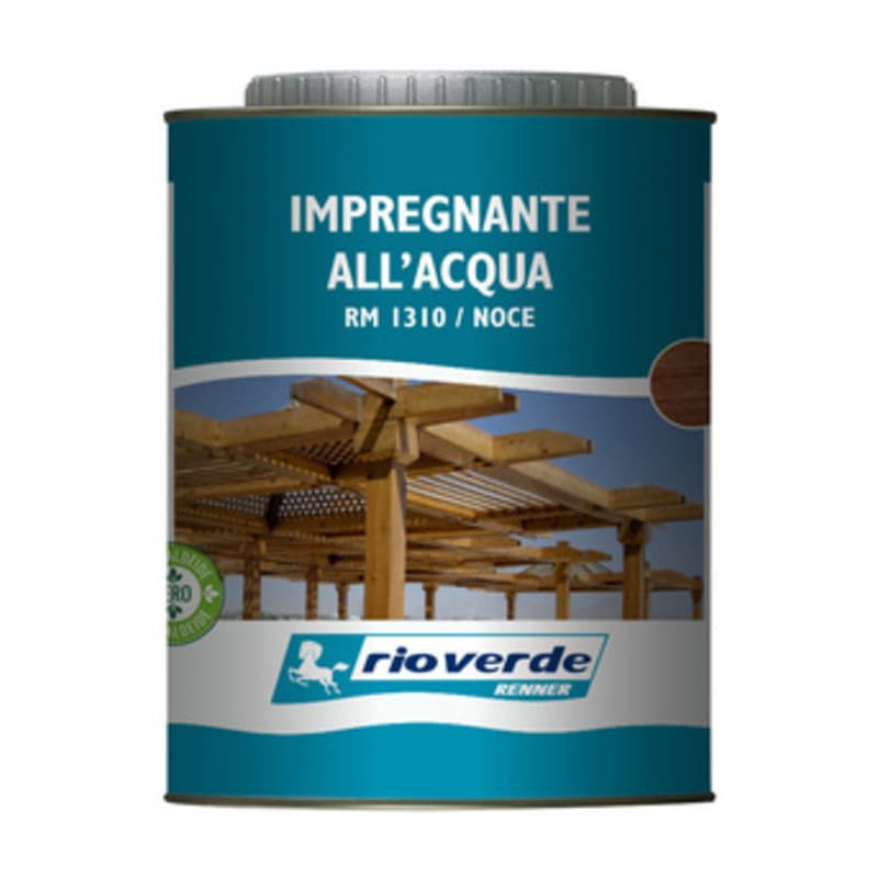 Rioverde Rm 1310 Impregnante 0,750 l Noce 6 Pezzi - 2
