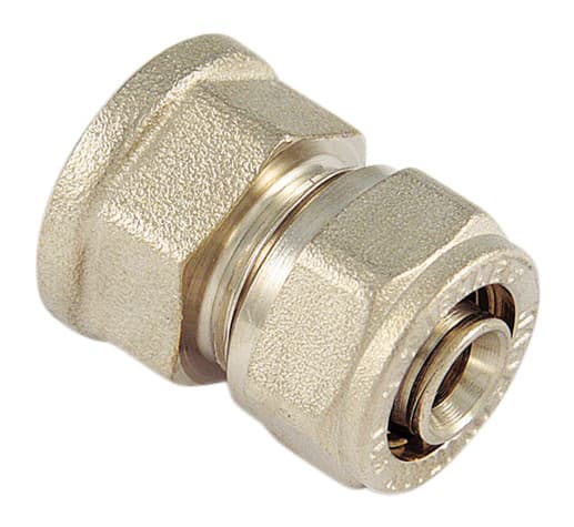 Raccordo Diritto F.16 x ½ per Multistrato Tiemme 10 Pezzi - 2