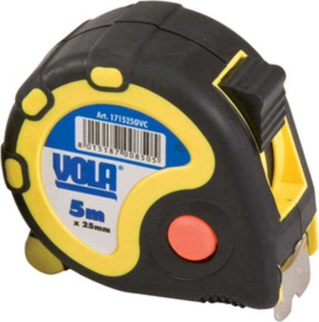 Flessometro Vola Tekna Pro in ABS 5 m x 25 mm* 6 Pezzi - 2