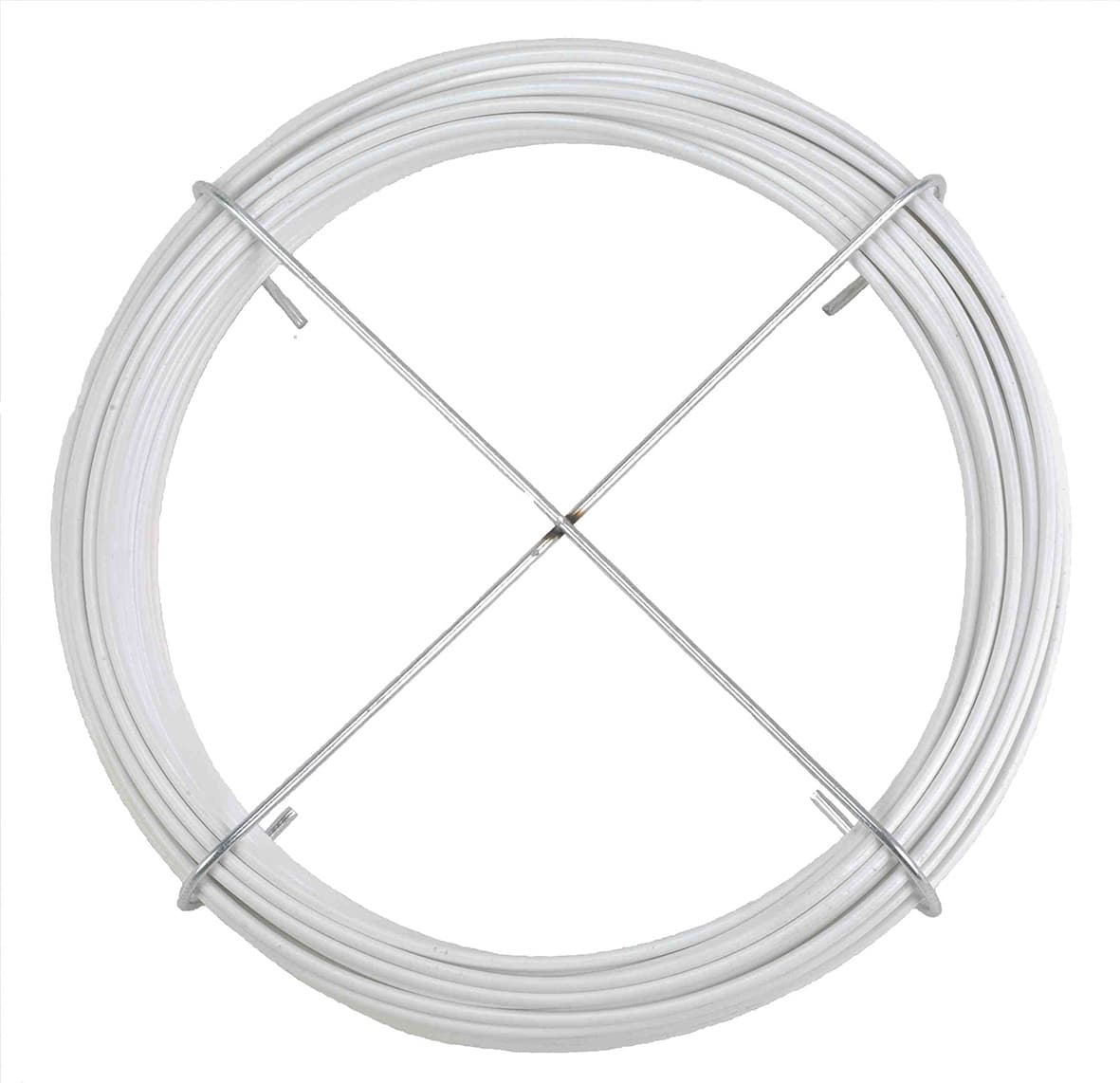Filo Stendibiancheria Acc Plas 2,7 mm Bianco 20 m* Filotecnica 10 Pezzi - 2