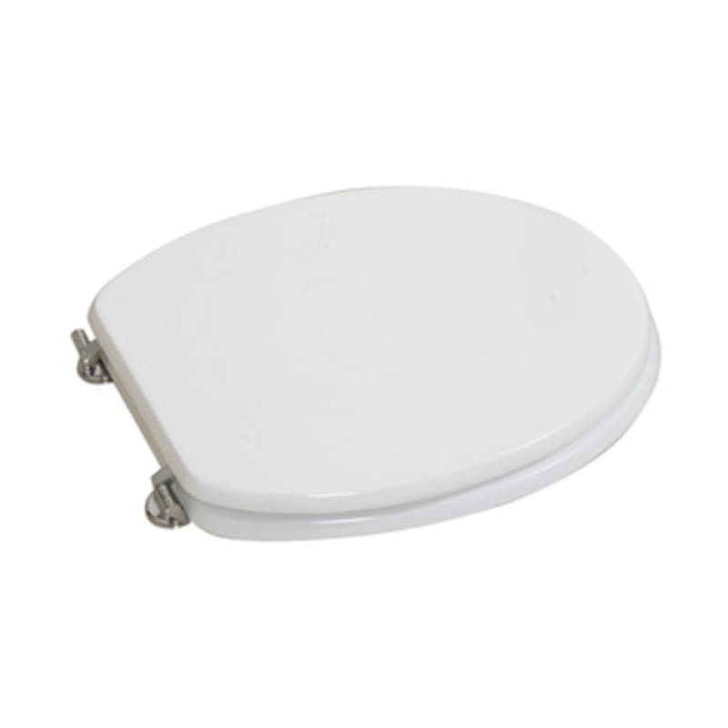 Copriwater in Legno Universale Futura Bianco China Dalian 4 Pezzi - 2