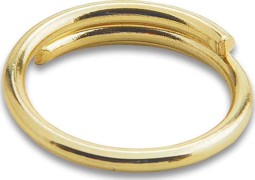 Catena a Perline Ottone Lucido D 14 mm 200 Pezzi Anello - 2