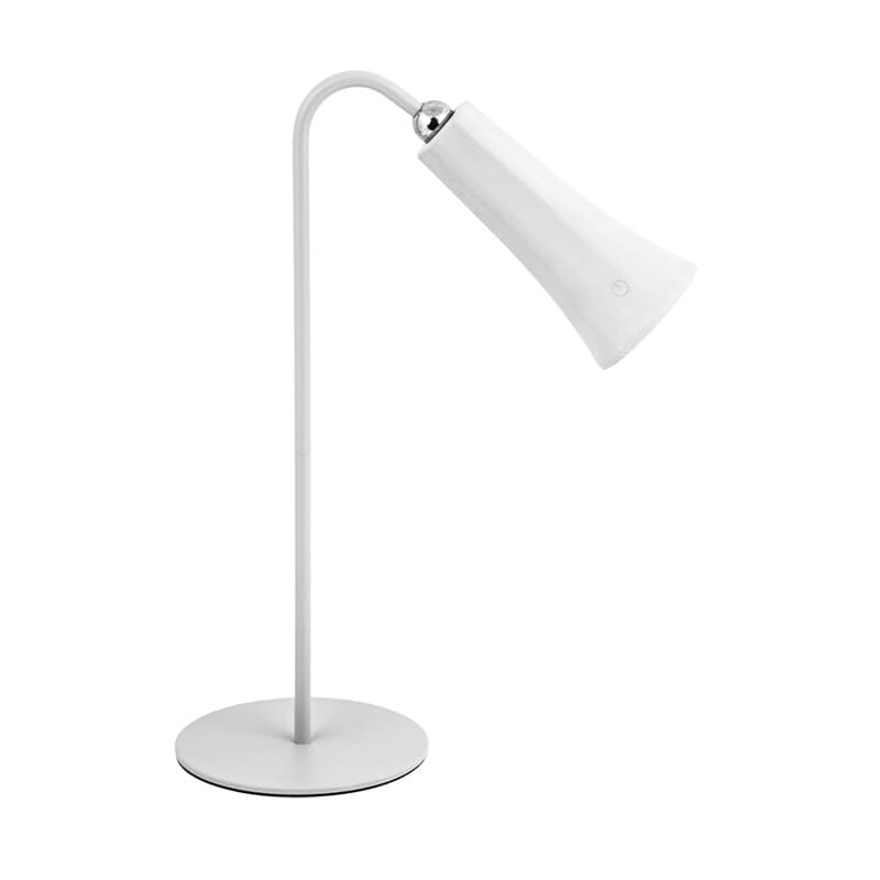 Lampada LED Ricaricabile da Tavolo Alice Bianco 12 Pezzi - 2
