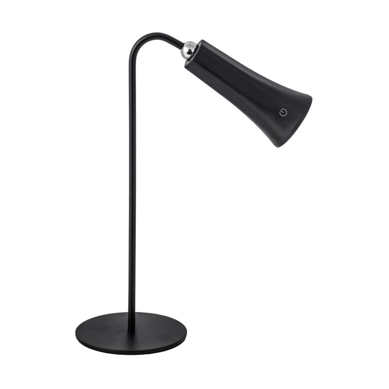Lampada LED Ricaricabile da Tavolo Alice Nero 12 Pezzi - 2