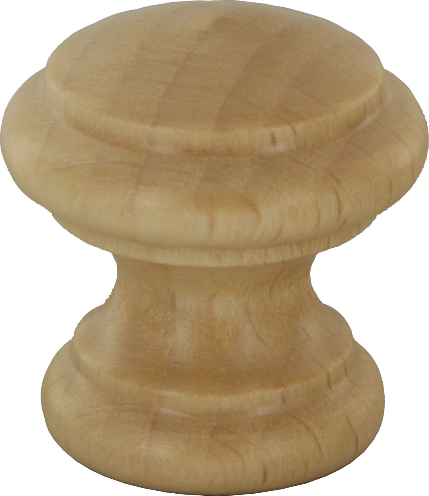 Bl Pomolo Legno Naturale 114A Ø 38 mm Botter Luigi 6 Blister 2 Pezzi - 2