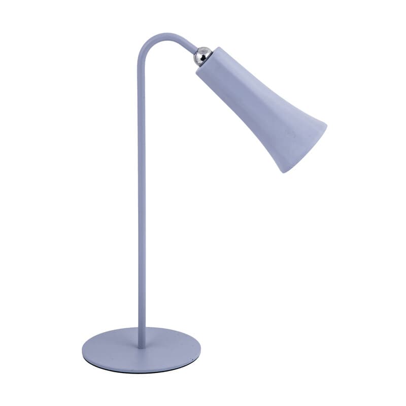Lampada LED Ricaricabile da Tavolo Alice Lilla 12 Pezzi - 2