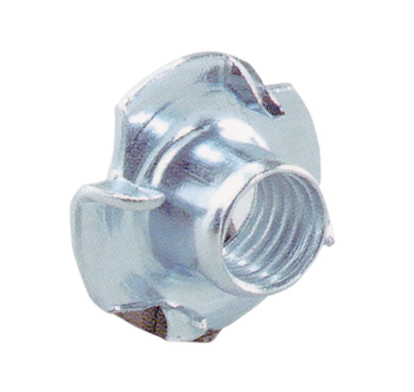 Fondello a 4 Punte Acc Zinc 8MA Ø 22 x 12 mm 200 Pezzi - 2