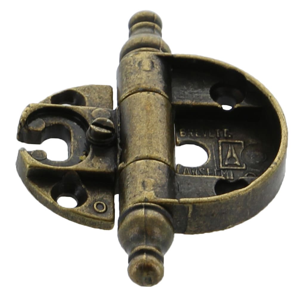 Cerniera per Mobili A0056 Bronzo Antic da 5,0 Blister Bl 2 Pezzi - 2