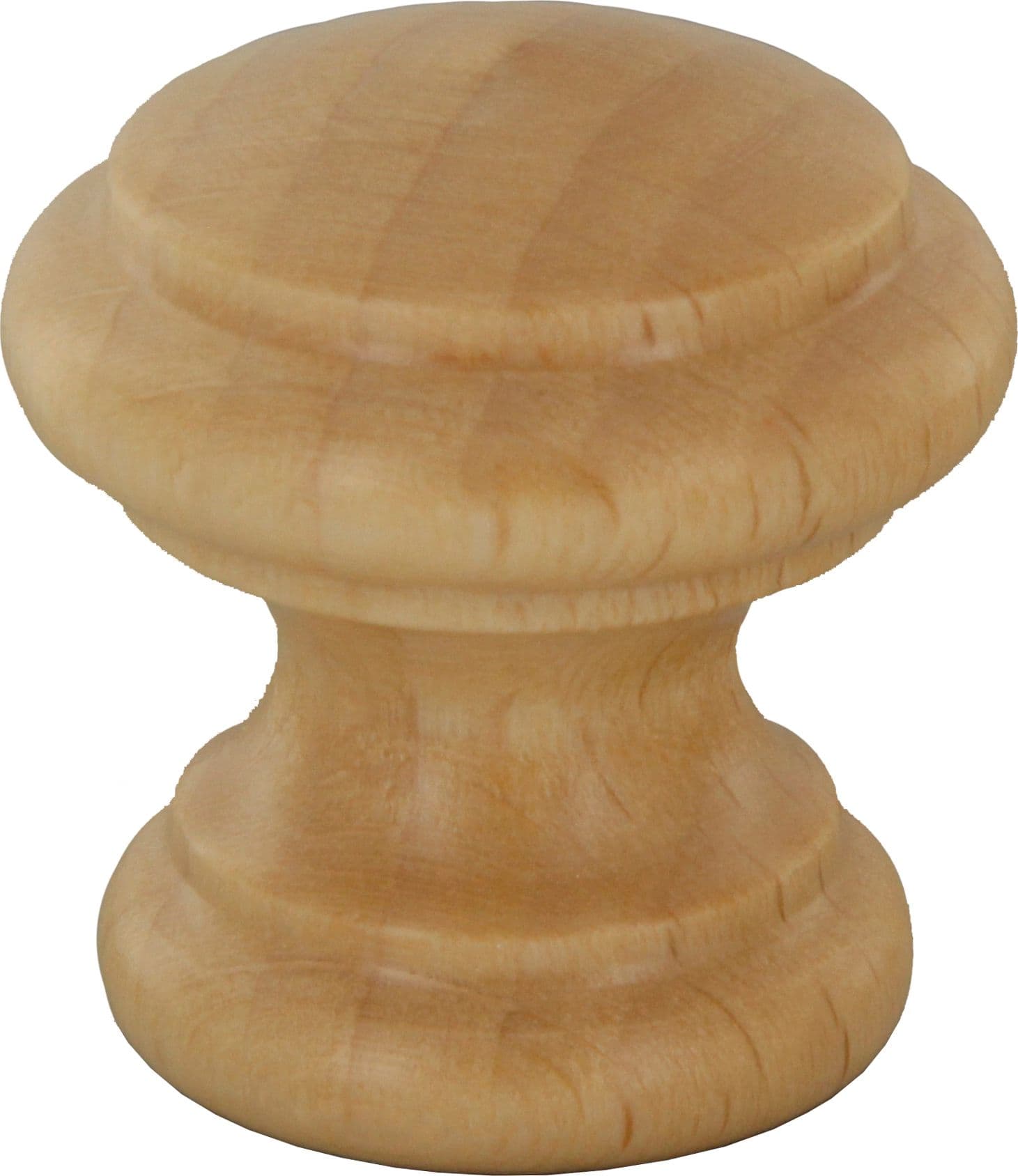 Pomolo in Legno Naturale 114B Ø 30 mm Botter Luigi 25 Pezzi - 2