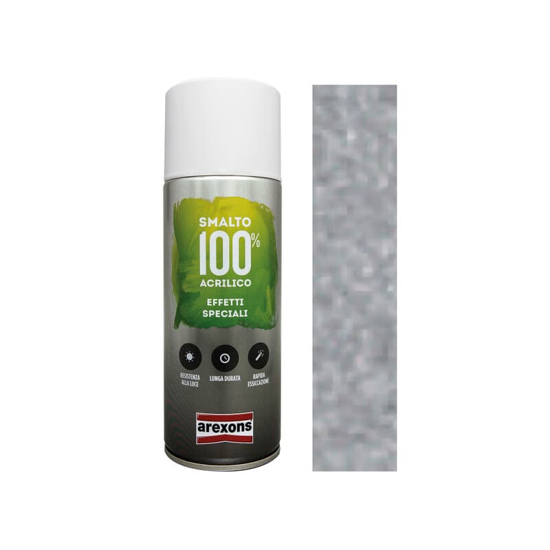 Smalto Spray Diamantato Grigio 3709 6 Pezzi - 2
