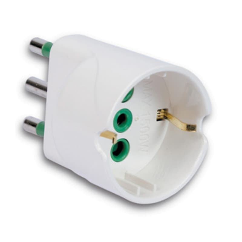 Fme 82.610 Adattatore 16A 2P e T Schuko Garanti Fanton 50 Pezzi - 2