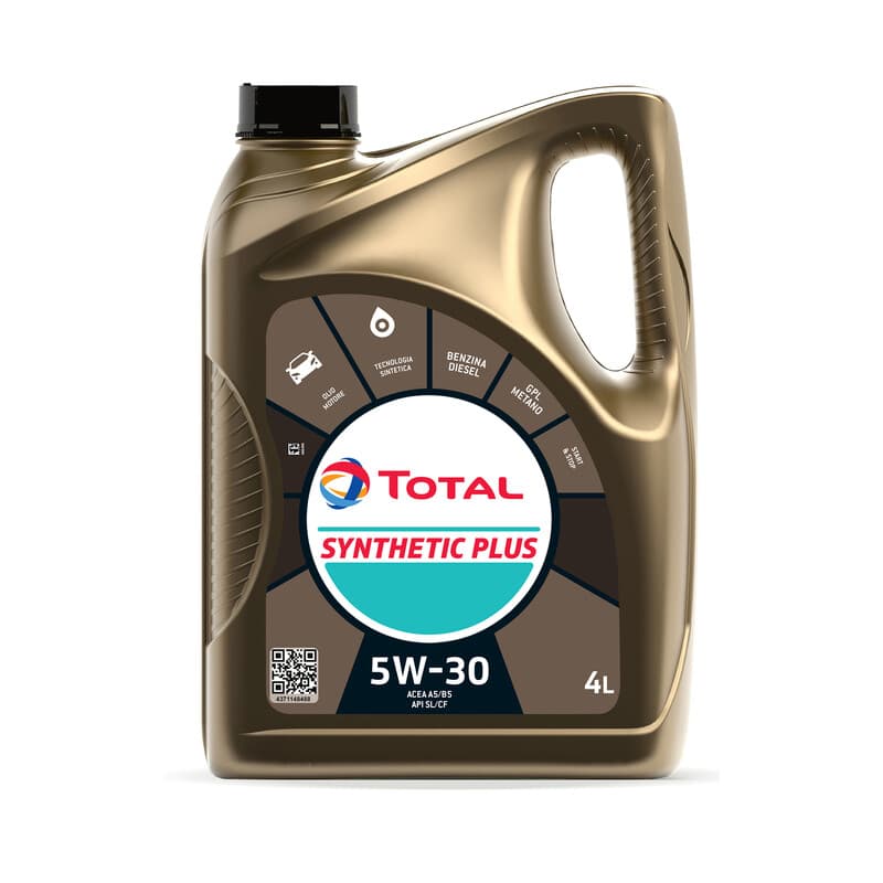 Olio Lubrificante Total Synthetic Plus 5W30 4 l 3 Pezzi - 2