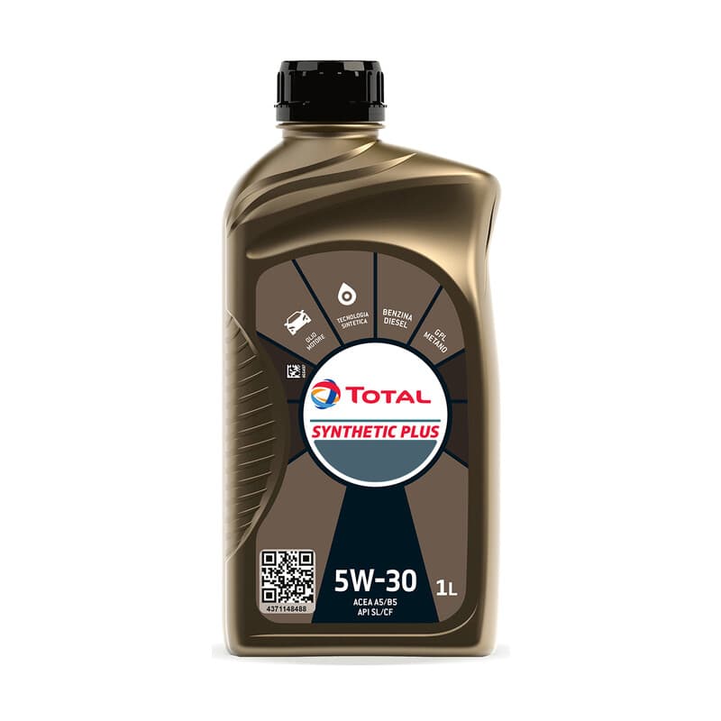 Olio Lubrificante Total Synthetic Plus 5W30 1 l 12 Pezzi – Idroweb