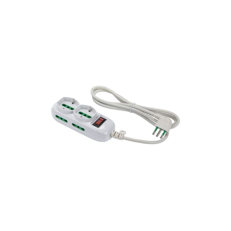 Fme 474144 Multipresa 4P Bip e 2BIP Schuko Spina 10A - 2