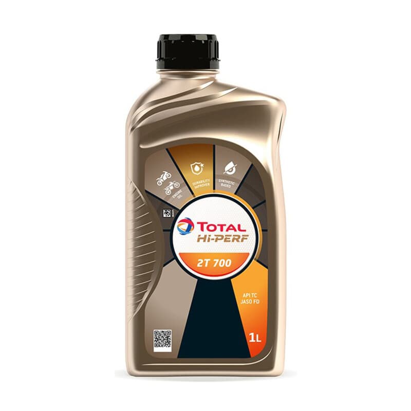 Olio Lubrificante Total Hi Perf 2T 700 1 l 12 Pezzi - 2