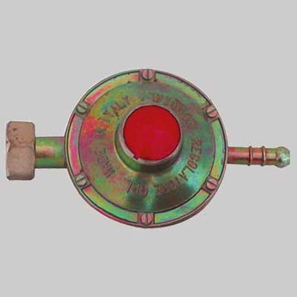 Regolatore di Gas Bassa Pressione Uso Domestico Taratura Fissa 30 Mbar Made - 2