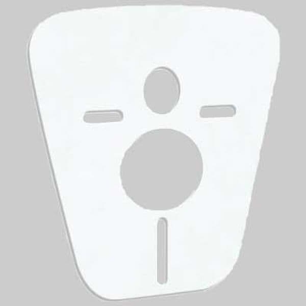 Guarnizione Acustica e Antiurto per WC Bidet Sospeso Spess. 3 mm Made - 2