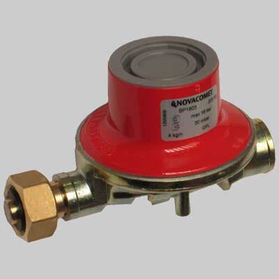Regolatore a Bassa Pressione Bp 1803 con Raccordo Kg 4 Novacomet - 2