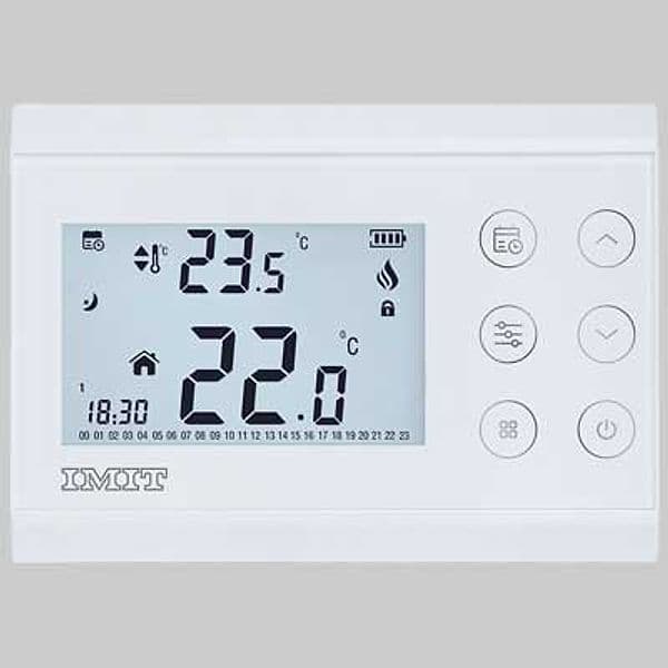 Cronotermostato Silver Cr Digitale Imit Control System Settimanale - 2