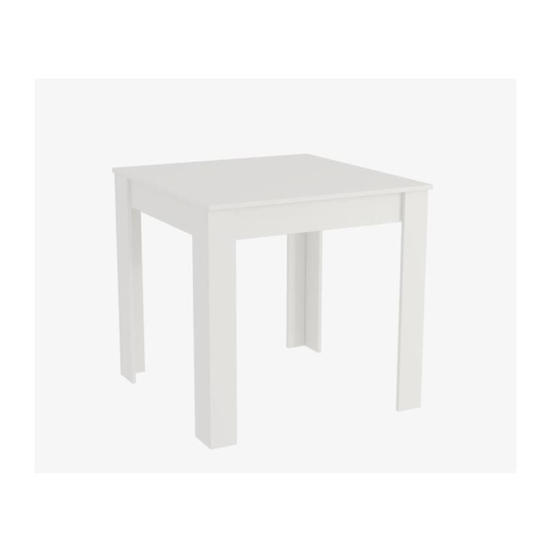 Tavolo Fisso Cm 80 x 110XH.75 Bianco Lucido - 2