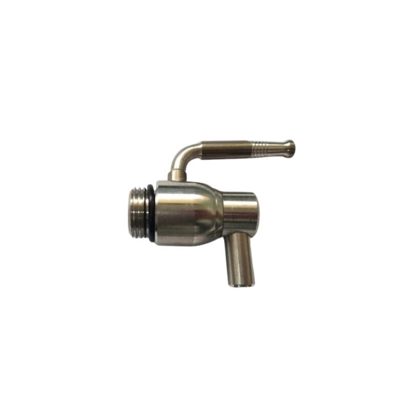Rubinetto Antigoccia INOX 1/2 Senza Ghiera 6 Pezzi - 2