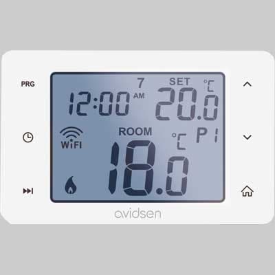 Termostato Homeflow W Wifi Programmazione Settimanale Avidsen - 2