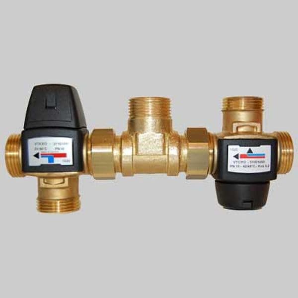 Kit Solare Termico Filetti 1 Maschio Esbe - 2