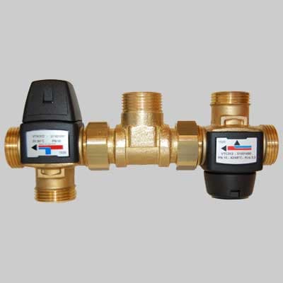 Kit Solare Termico Filetti 1 Maschio Esbe - 2