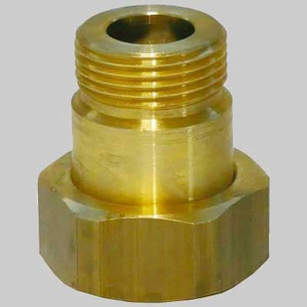 Raccordo di Giunzione con Dado Girevole Mf M 3/4 x F 1 Made in Italy - 2