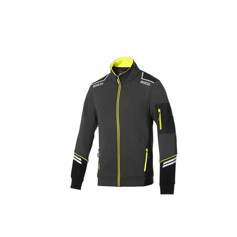 Sparco Felpa Alabama Grey Yellow Tg L - 2