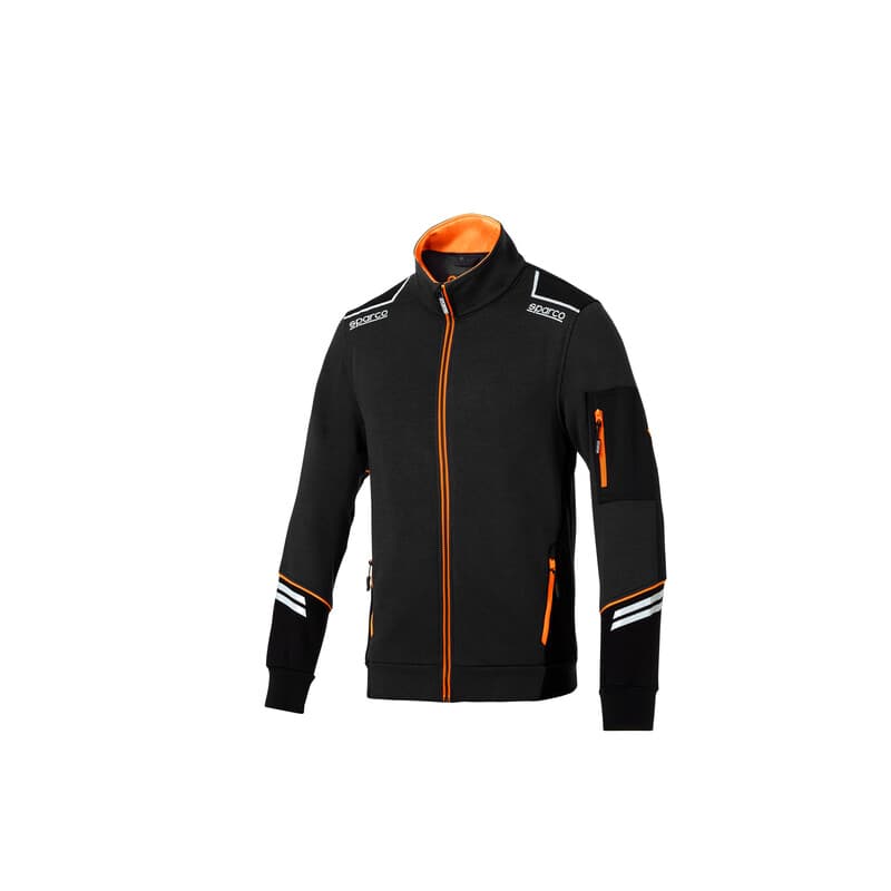 Sparco Felpa Alabama Black Orange Tg Xl - 2